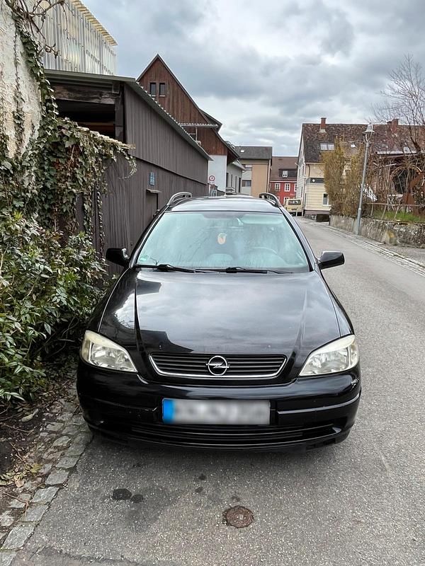 Gebraucht Opel Astra 125 PS (91 kW) 2002 Schwarz Kombi