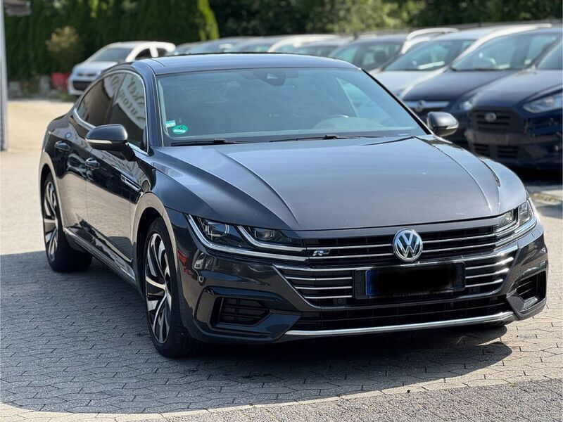 Grau Gebraucht 2018 VW Arteon R-line Limousine | 17.800 € (Superpreis) - Bild 1/4