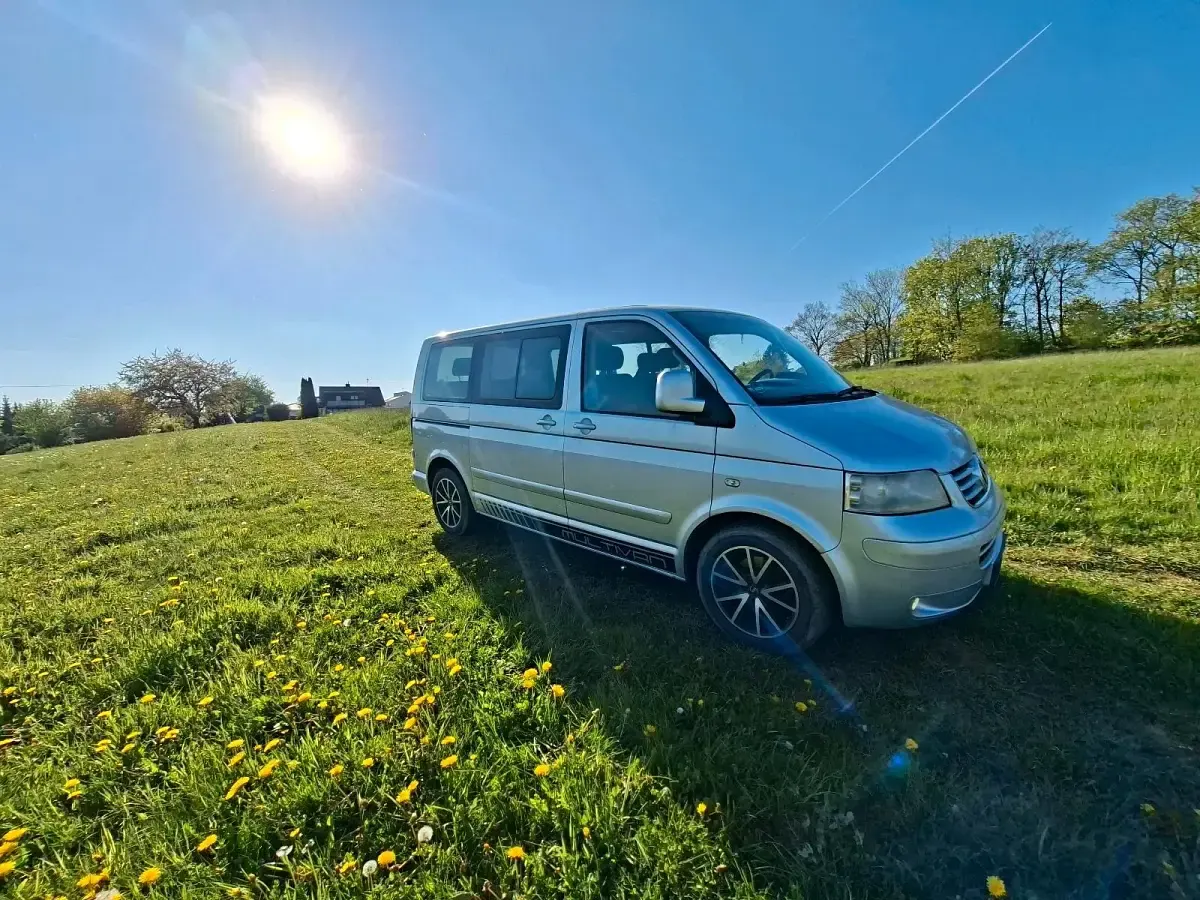 Gebraucht VW T5 131 PS (96 kW) 2003 Silber Van