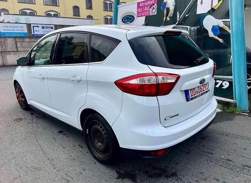 Gebraucht Ford C-MAX Trend 125 PS (91 kW) 2012 Weiß Van / Kleinbus