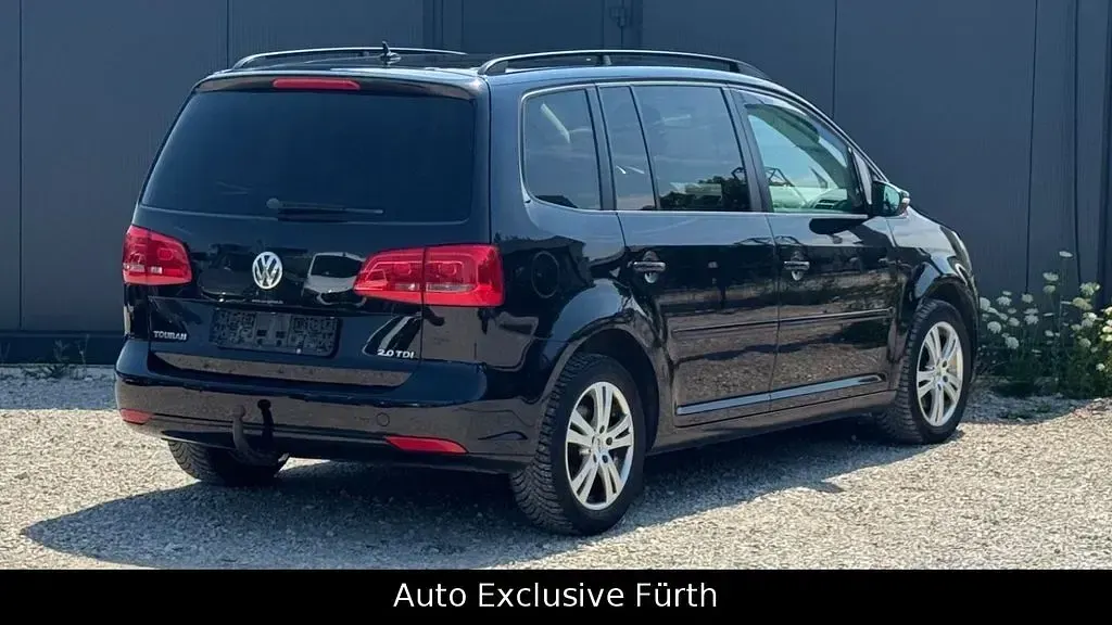 Gebraucht VW Touran Comfortline 140 PS (102 kW) 2011 Schwarz Van / Kleinbus