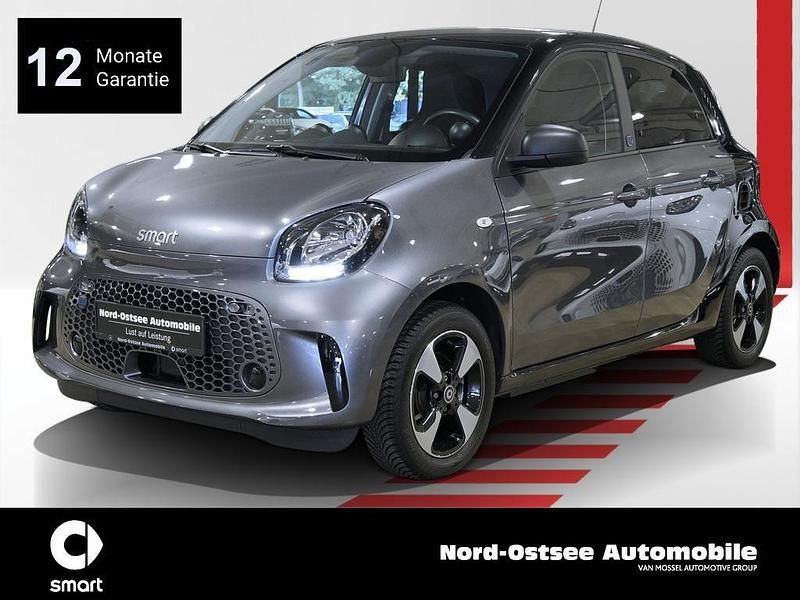 Karosserie in graphite grey (m Gebraucht 2020 Smart ForFour Electric Drive Passion Limousine | 10.490 € (Fairer Preis) - Bild 1/4