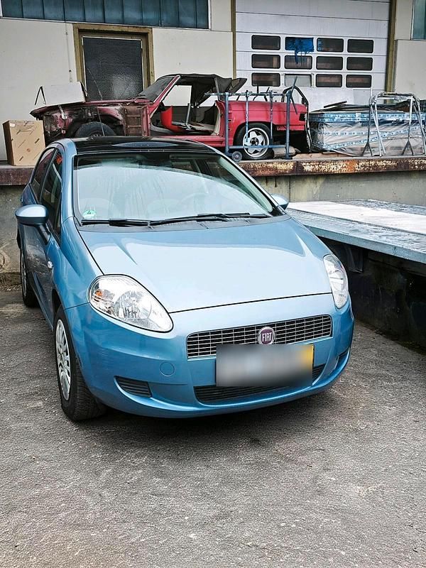 Gebraucht Fiat Punto 2009 Blau Kleinwagen