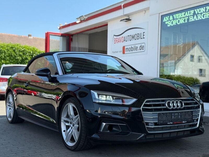 Gebraucht Audi A5 Cabriolet S-Line 218 PS (160 kW) 2017 Schwarz Cabrio