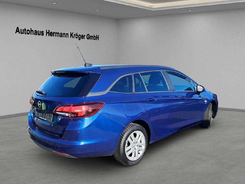 Gebraucht Opel Astra 122 PS (89 kW) 2019 Nautic blau Kombi