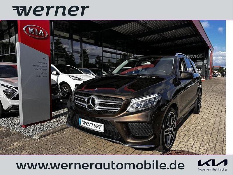 Citrinbraun lack Gebraucht 2016 Mercedes GLE400 AMG line SUV | 33.990 € (Fairer Preis) - Bild 1/4