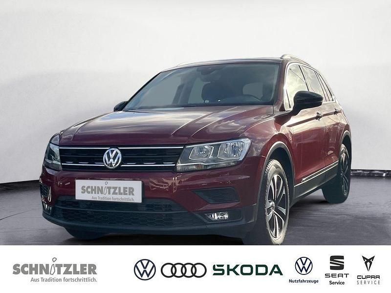 Rot Gebraucht 2019 VW Tiguan IQ Drive SUV | 22.950 € (Superpreis) - Bild 1/4