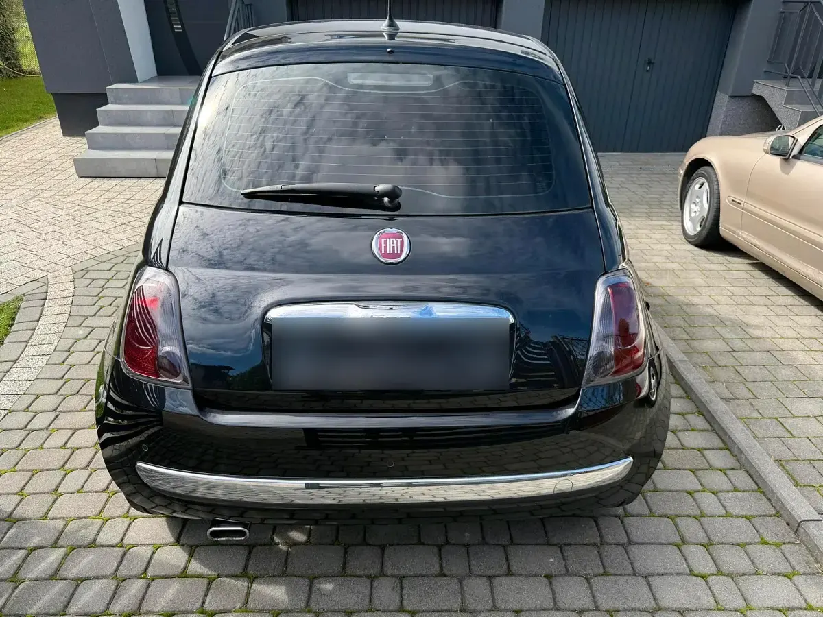 Gebraucht Fiat 500 86 PS (63 kW) 2015 Schwarz Kleinwagen