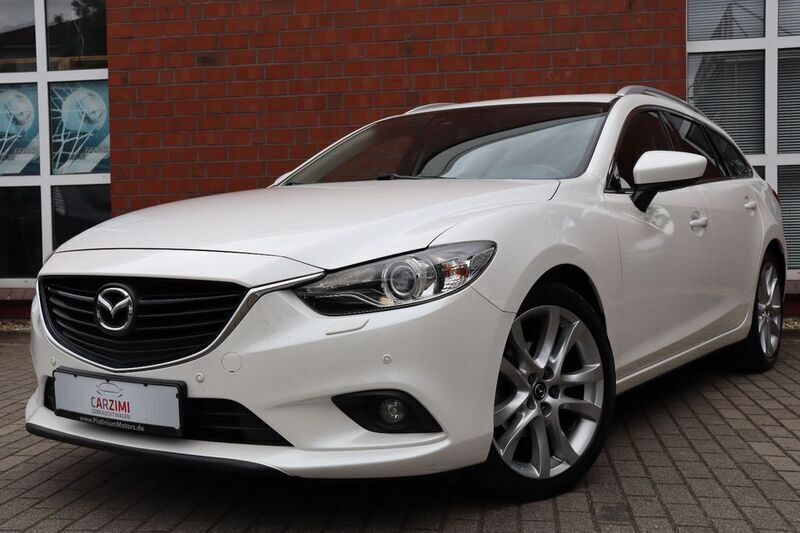 Weiß Gebraucht 2015 Mazda 6 Sports-Line Kombi | 8.490 € (Guter Preis) - Bild 1/4