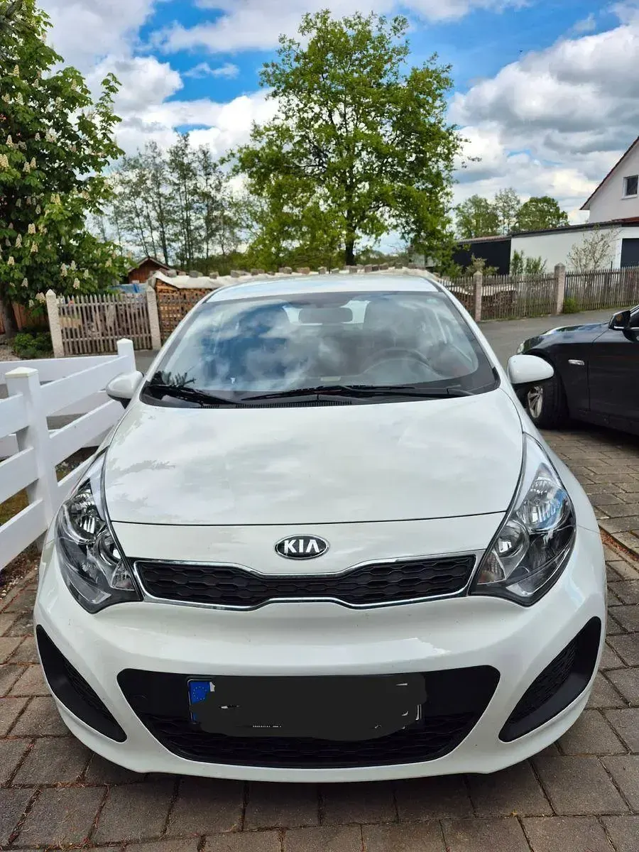 Gebraucht Kia Rio Edition 7 86 PS (63 kW) 2014 Weiß Kleinwagen
