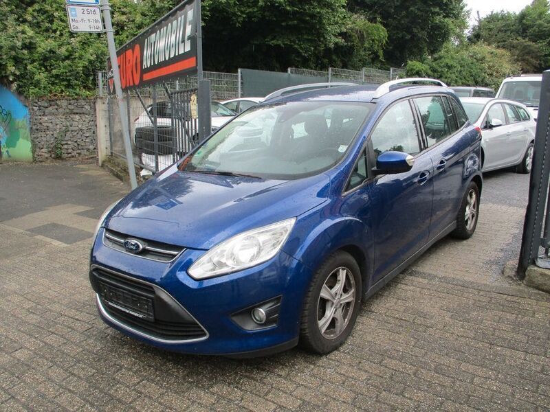 Gebraucht Ford Grand C-Max SYNC Edition 125 PS (91 kW) 2014 Blau Van / Kleinbus