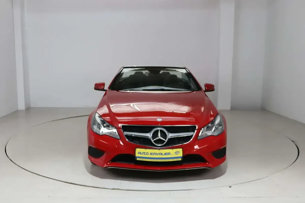 Gebraucht Mercedes E200 184 PS (135 kW) 2016 Rot Cabrio