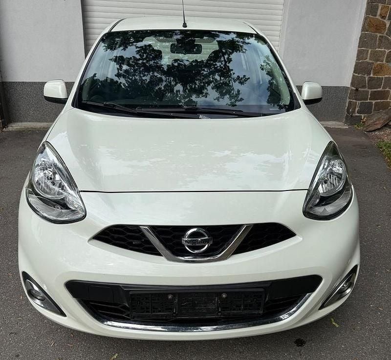 Weiß Gebraucht 2015 Nissan Micra S Kleinwagen | 4.500 € (Guter Preis) - Bild 1/4