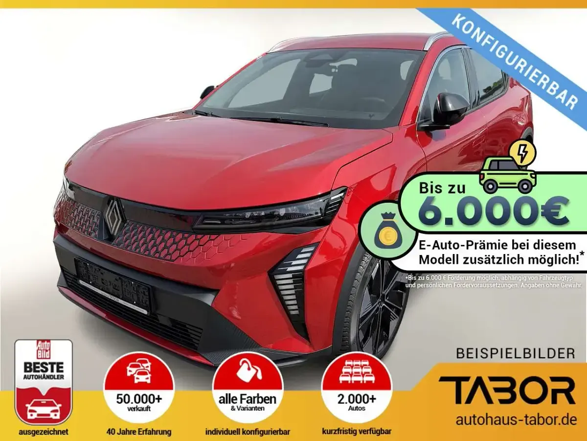 Nouă Renault Scenic E-Tech Evolution 125 kW (170 CP) 2025 Roșu SUV