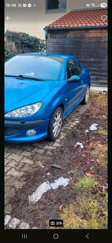 Gebraucht Peugeot 206 CC 136 PS (100 kW) 2003 Cabrio