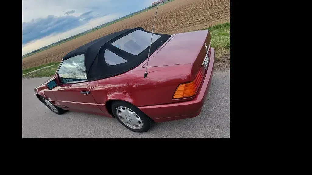 Gebraucht Mercedes SL500 320 PS (235 kW) 1993 Rot Cabrio