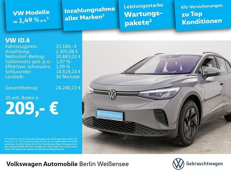 Gebraucht VW ID.4 Pure 125 kW (170 PS) 2022 Mondsteingrau SUV