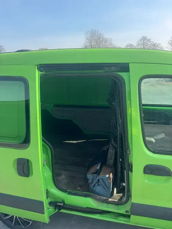 Gebraucht Renault Kangoo Expression 84 PS (61 kW) 2007 Grün Van / Kleinbus