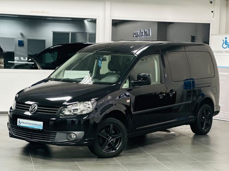 Gebraucht VW Caddy Maxi 105 PS (77 kW) 2011 Schwarz Van / Kleinbus