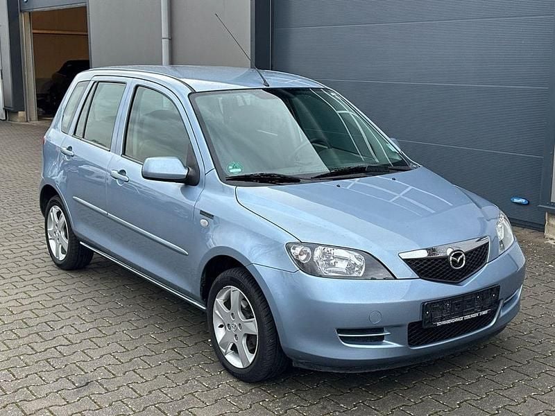 Gebraucht Mazda 2 Active 80 PS (58 kW) 2005 Blau Kleinwagen