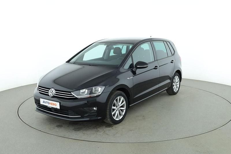 Gebraucht VW Golf Sportsvan LOUNGE 2016 Schwarz Van / Kleinbus