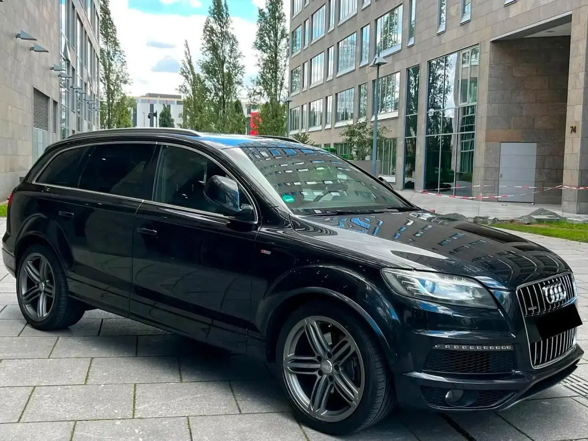 Gebraucht Audi Q7 S-line plus 245 PS (180 kW) 2012 Schwarz SUV