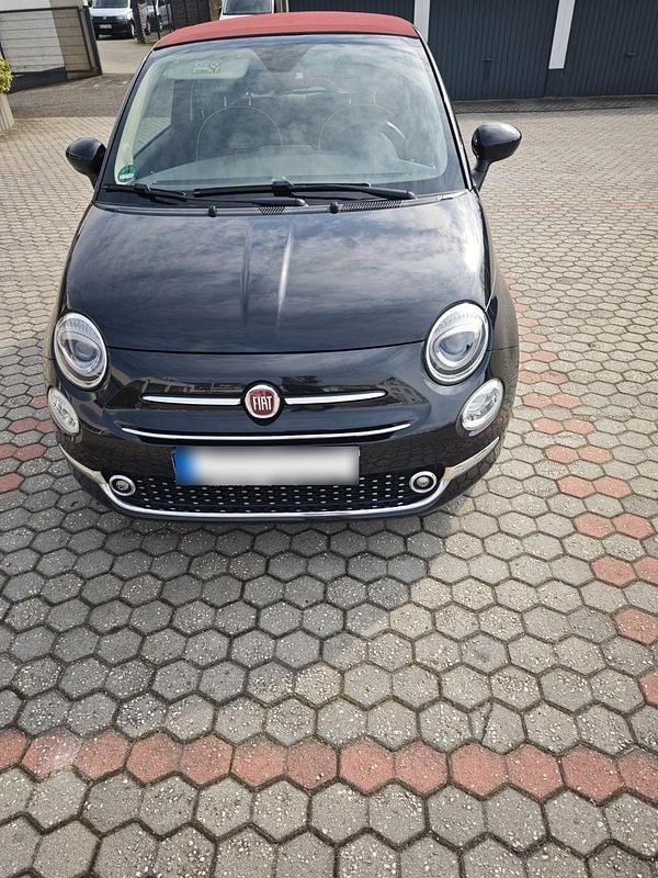 Second-hand Fiat 500C Lounge 105 CP (77 kW) 2017 Negru Cabrio