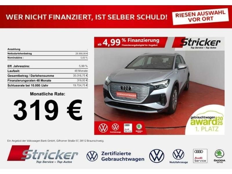Gebraucht Audi e-tron 150 kW (204 PS) 2023 Florettsilber metallic (metallic) SUV