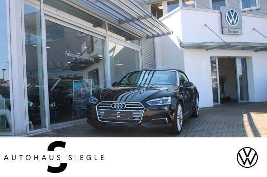Mythosschwarz metallic Gebraucht 2018 Audi A5 Cabriolet Sport Cabrio | 29.930 € (Teuer) - Bild 1/4