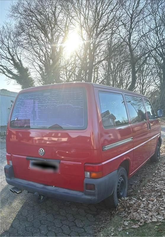 Gebraucht VW Transporter 84 PS (61 kW) 2000 Rot Van