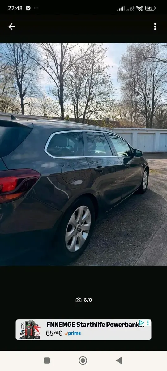 Gebraucht Opel Astra 136 PS (100 kW) 2016 Grau Kombi