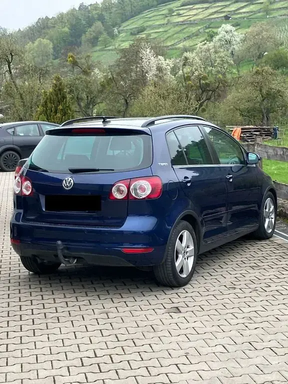 Gebraucht VW Golf Plus Cross Team 105 PS (77 kW) 2010 Blau Van / Kleinbus