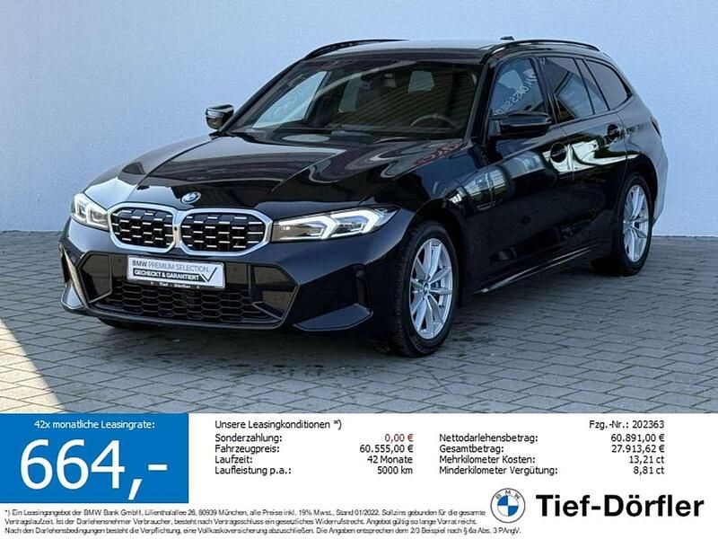 Black sapphire metallic Gebraucht 2024 BMW 340 Kombi | 56.440 € (Fairer Preis) - Bild 1/4