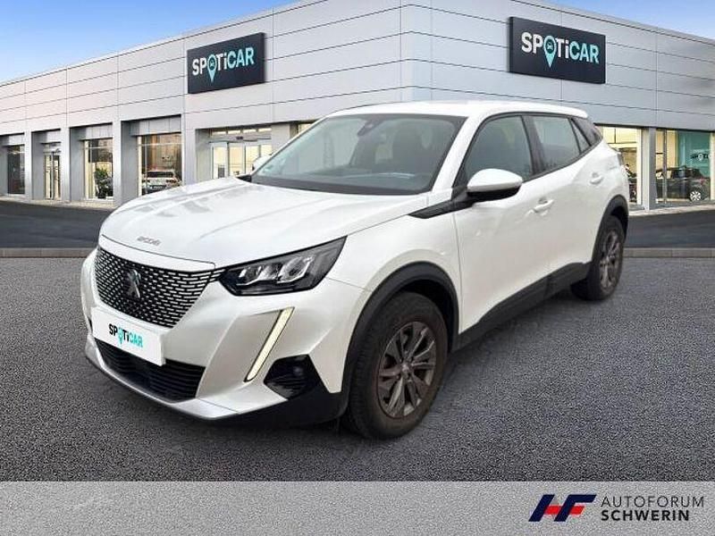 Weiß Gebraucht 2021 Peugeot e-2008 Active SUV | 15.777 € (Fairer Preis) - Bild 1/4
