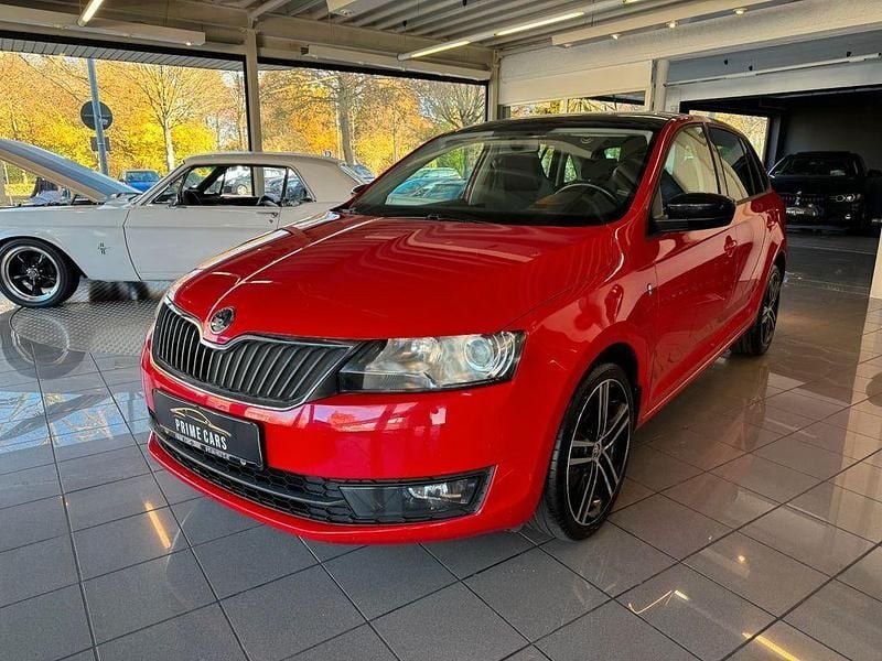 Rot Gebraucht 2014 Skoda Rapid Style Limousine | 6.899 € (Guter Preis) - Bild 1/4