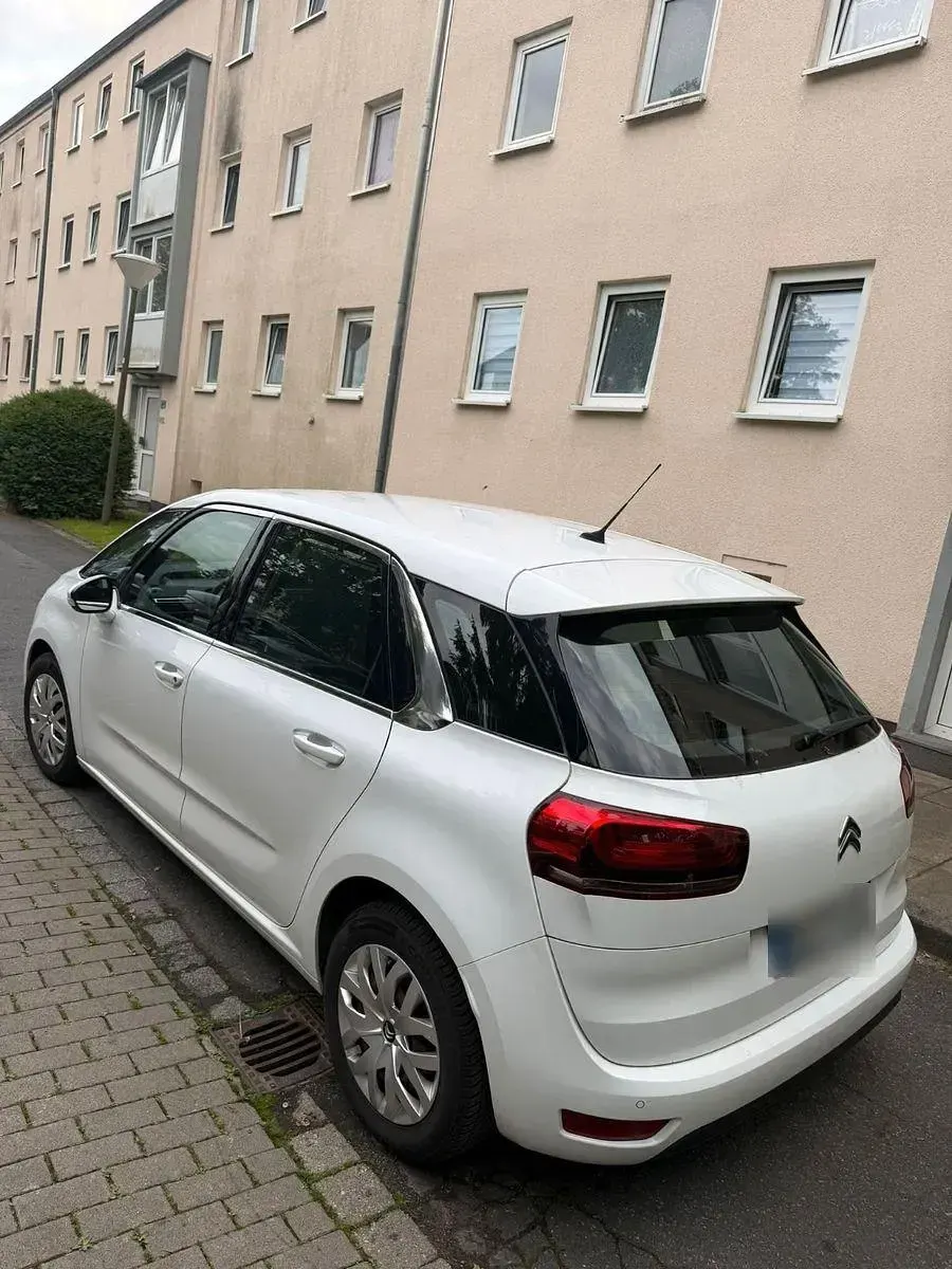 Gebraucht Citroën C4 Picasso Shine 150 PS (110 kW) 2016 Weiß Van / Kleinbus