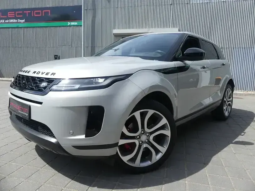 Gebraucht Land Rover Range Rover evoque Black Edition 204 PS (150 kW) 2022 Seoul pearl silver (metallic) SUV