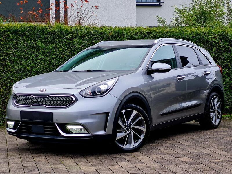 (klg) stahlgrau m Gebraucht 2019 Kia Niro Spirit SUV | 14.999 € (Guter Preis) - Bild 1/4