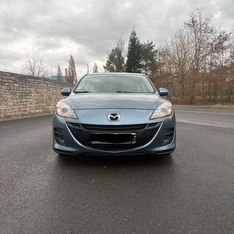 Gebraucht Mazda 3 Active Plus 105 PS (77 kW) 2010 Blau Limousine