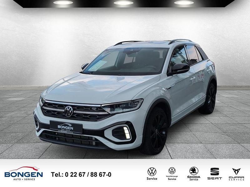 Pure white (weiß) Gebraucht 2023 VW T-Roc R-line SUV | 33.990 € (Teuer) - Bild 1/4