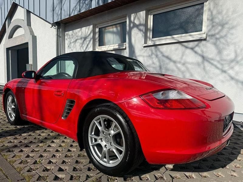 Gebraucht Porsche Boxster 245 PS (180 kW) 2007 Rot Cabrio