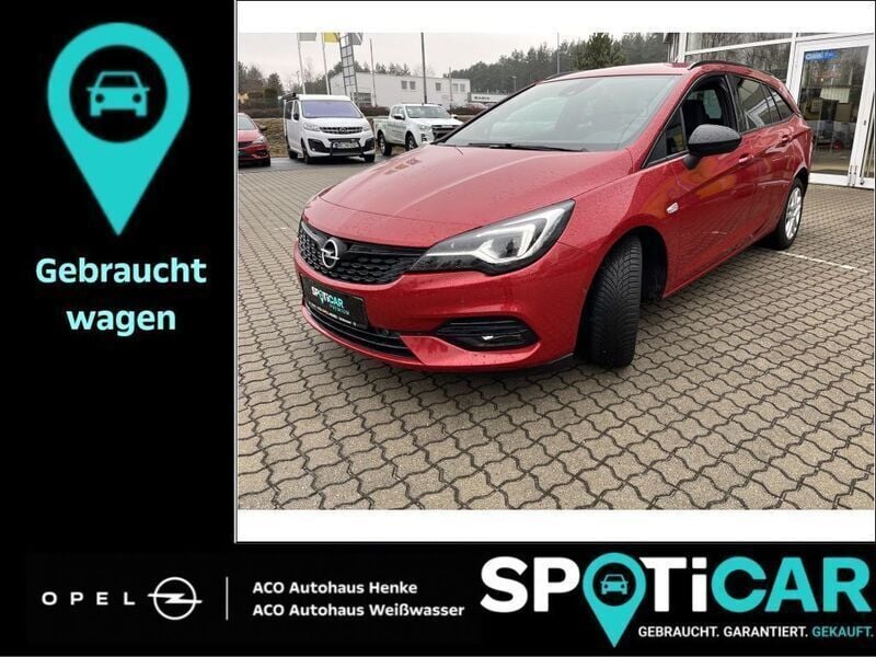 Gebraucht Opel Astra 145 PS (106 kW) 2021 Chili rot metalic Kombi