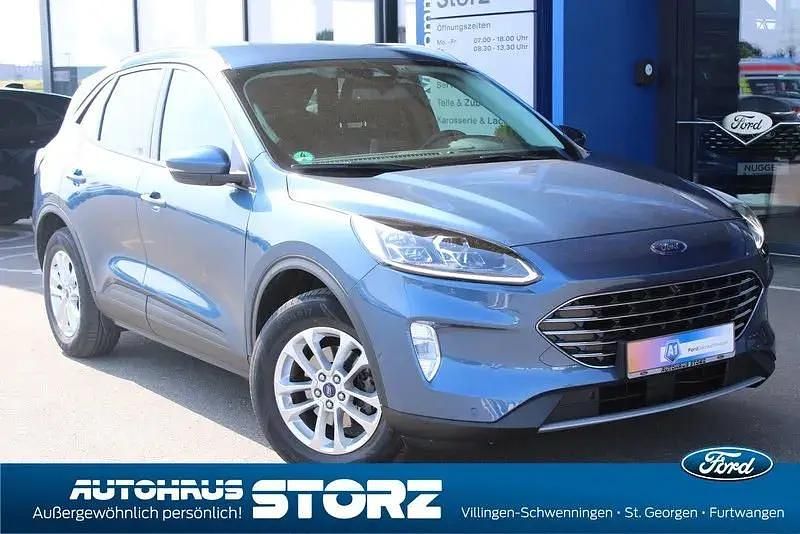 Blau Gebraucht 2022 Ford Kuga Titanium X SUV | 19.990 € (Guter Preis) - Bild 1/4