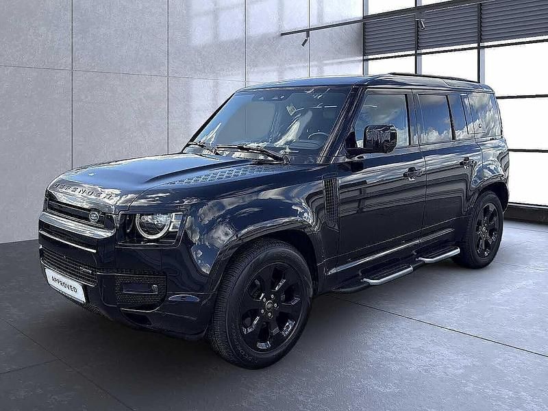 Santorini black Gebraucht 2022 Land Rover Defender SE Dynamic SUV | 54.899 € (Superpreis) - Bild 1/4