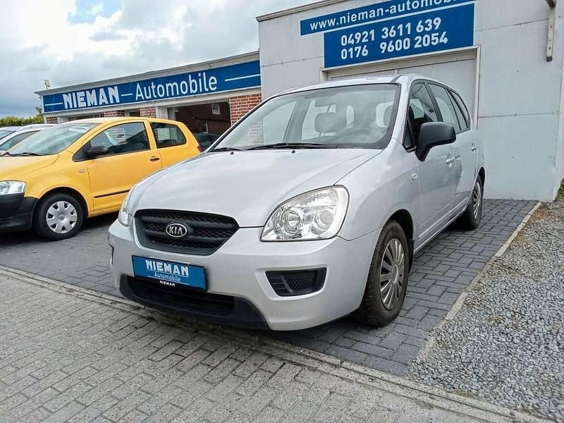 Silber Gebraucht 2009 Kia Carens LX Van / Kleinbus | 3.780 € (Guter Preis) - Bild 1/4