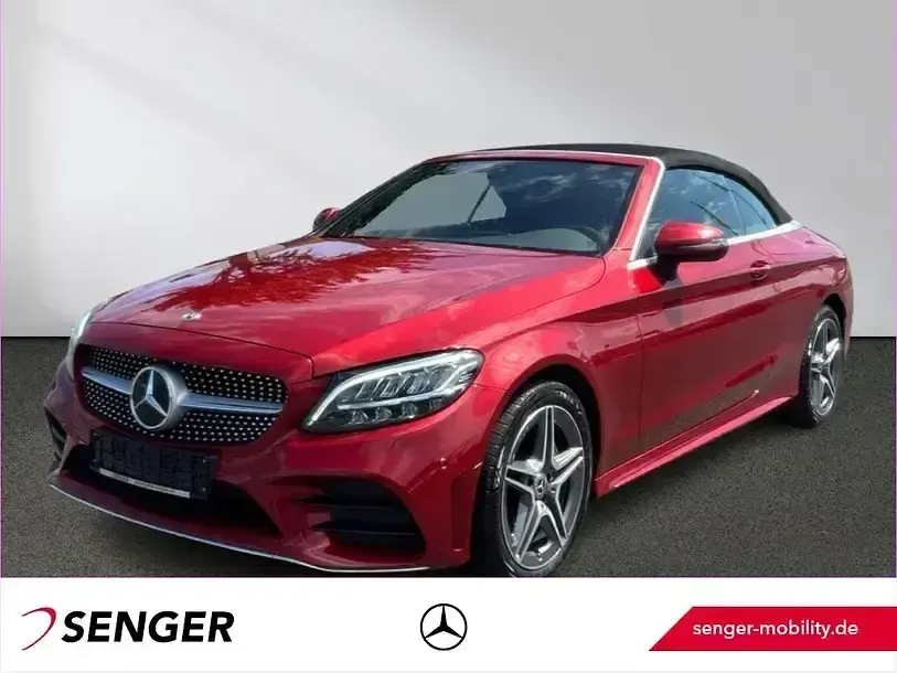 Gebraucht Mercedes C180 AMG line 156 PS (114 kW) 2018 Cabrio