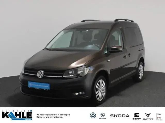 Braun) (braun Gebraucht 2020 VW Caddy Trendline Van / Kleinbus | 19.480 € (Guter Preis) - Bild 1/4