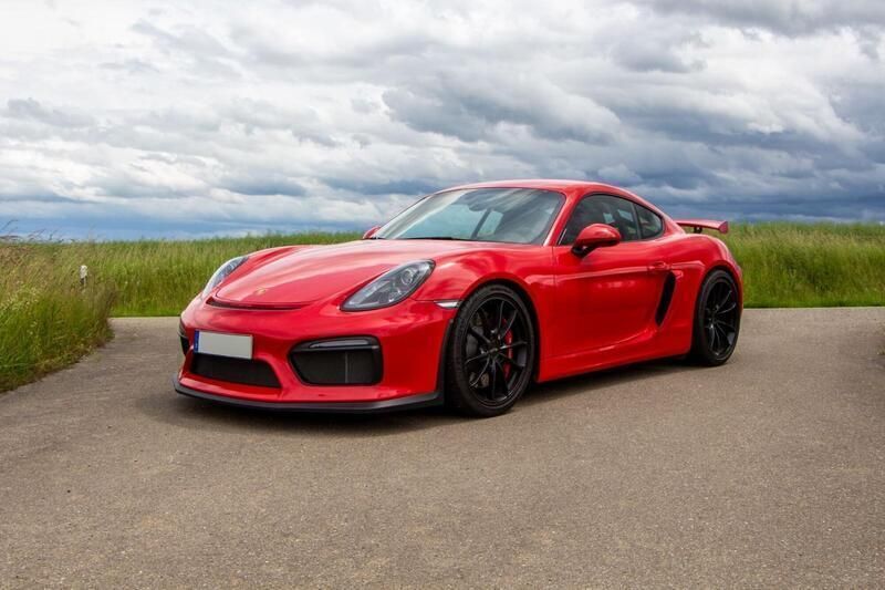 Rot Gebraucht 2016 Porsche Cayman GT4 Coupé | 98.500 € - Bild 1/4