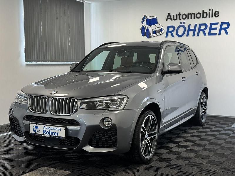 Grau spacegrau metallic (metallic) Gebraucht 2016 BMW X3 Sport Line SUV | 26.990 € (Teuer) - Bild 1/4