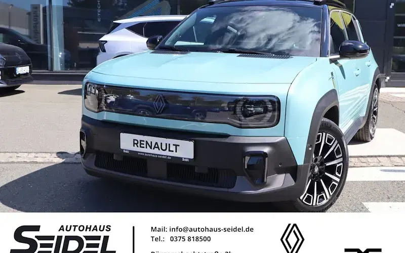 Neu Renault 4 E-Tech Iconic 110 kW (150 PS) 2025 Grün SUV